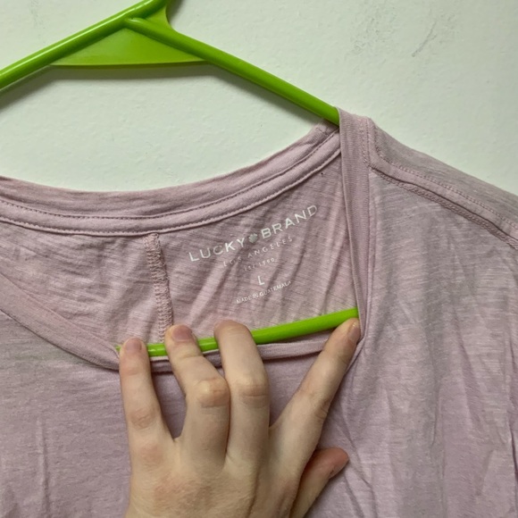 Lucky Brand Tee (Pink) - Picture 3 of 4